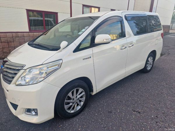 Toyota Alphard MPV, Petrol Hybrid, 2012, White