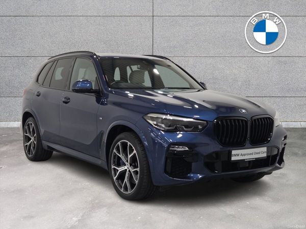 BMW X5 SUV, Petrol Plug-in Hybrid, 2021, Blue