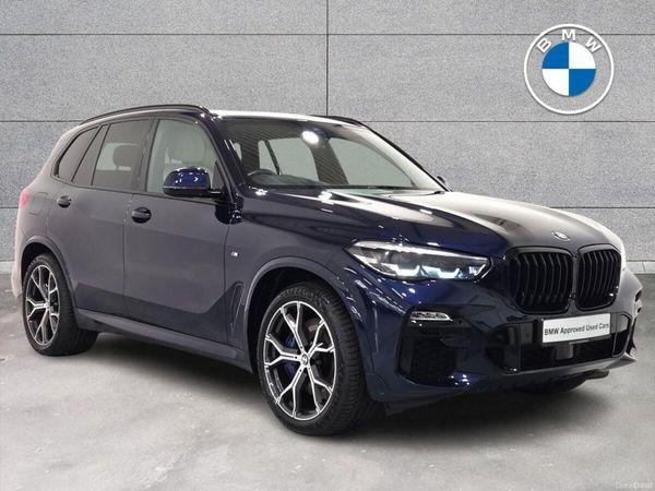 BMW X5 SUV, Petrol Plug-in Hybrid, 2021, Blue