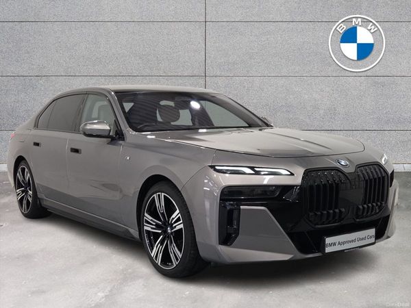 BMW 7-Series Saloon, Petrol Plug-in Hybrid, 2023, Grey