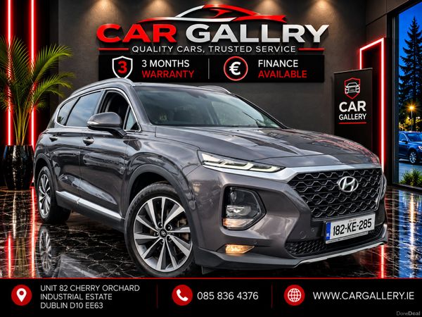 Hyundai Santa Fe SUV, Diesel, 2018, Grey