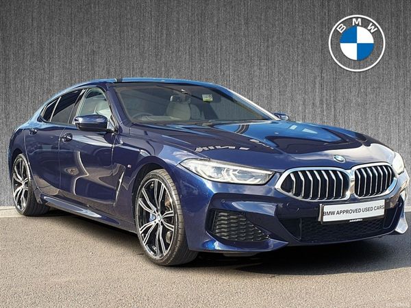 BMW 8-Series Saloon, Diesel Hybrid, 2021, Blue