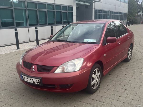 Mitsubishi Lancer Saloon, Petrol, 2006, Red