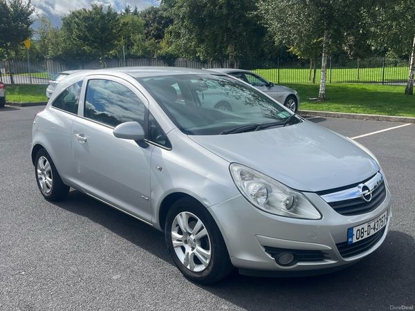 Opel Corsa Hatchback, Petrol, 2008, Silver