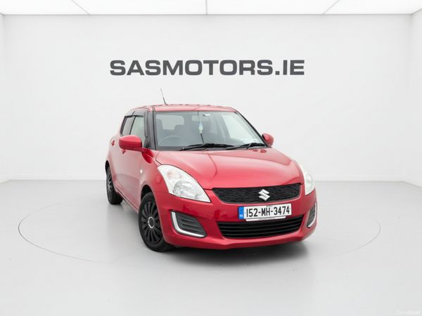 Suzuki Swift Hatchback, Petrol, 2015, Red