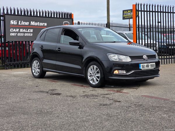 Volkswagen Polo Hatchback, Petrol, 2016, Black