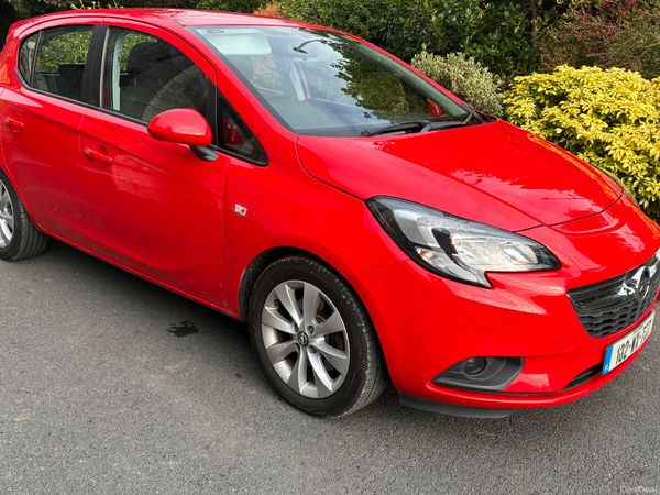 Opel Corsa Hatchback, Diesel, 2018, Red