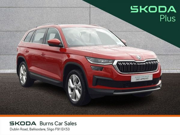 Skoda Kodiaq SUV, Diesel, 2022, Red