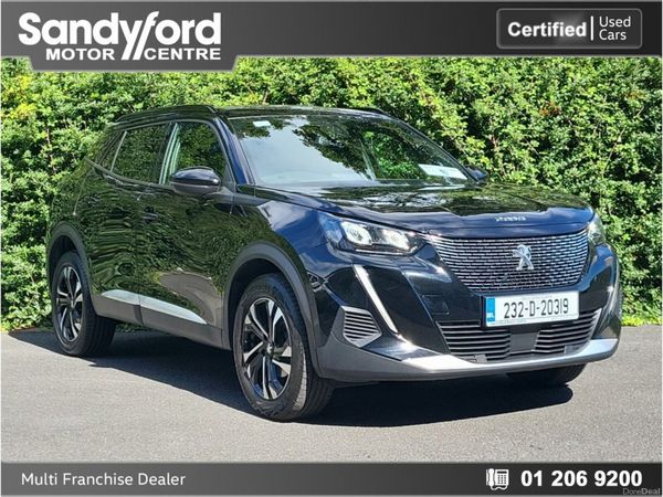 Peugeot 2008 SUV, Petrol, 2023, Black