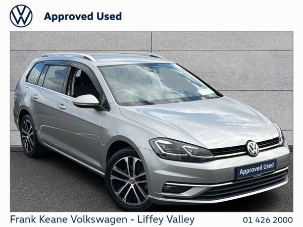 Volkswagen Golf Estate, Petrol, 2019, Silver