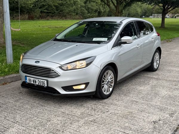 Ford Focus Hatchback, Petrol, 2018, Silver