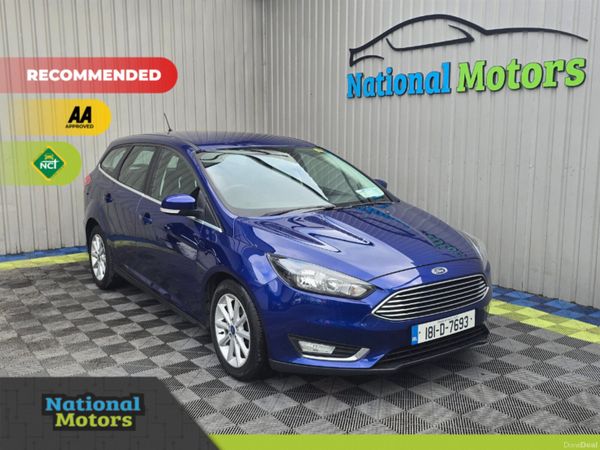 Ford Focus Estate, Diesel, 2018, Blue