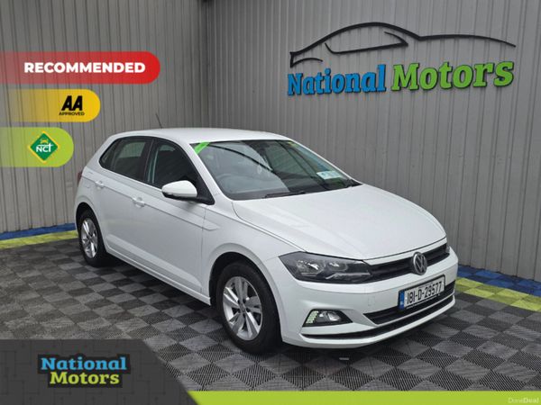 Volkswagen Polo Hatchback, Petrol, 2018, White