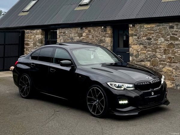 BMW 3-Series Saloon, Petrol, 2020, Black