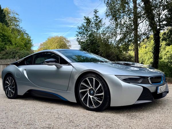 BMW i8 Coupe, Petrol Plug-in Hybrid, 2016, Silver