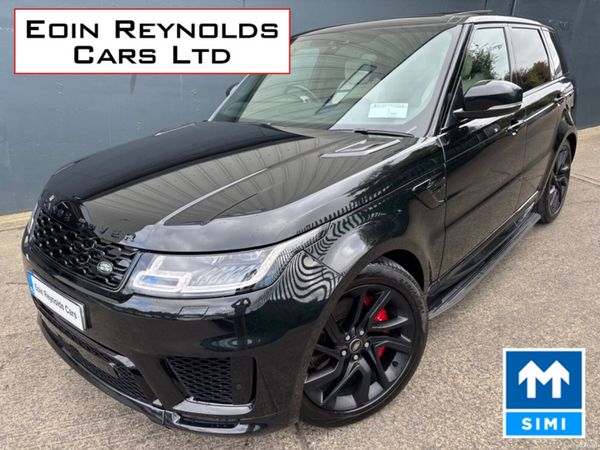 Land Rover Range Rover Sport Estate, Petrol Plug-in Hybrid, 2022, Black