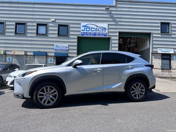 Lexus NX SUV, Petrol Hybrid, 2016, Silver