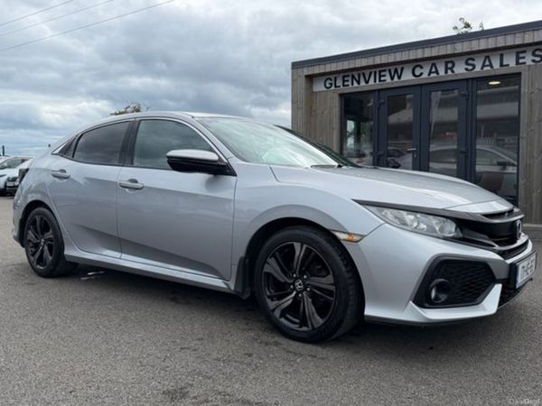 Honda Civic Hatchback, Petrol, 2017, Grey