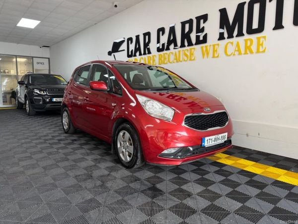 Kia Venga MPV, Petrol, 2017, Red