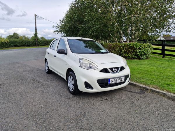 Nissan Micra Hatchback, Petrol, 2014, White