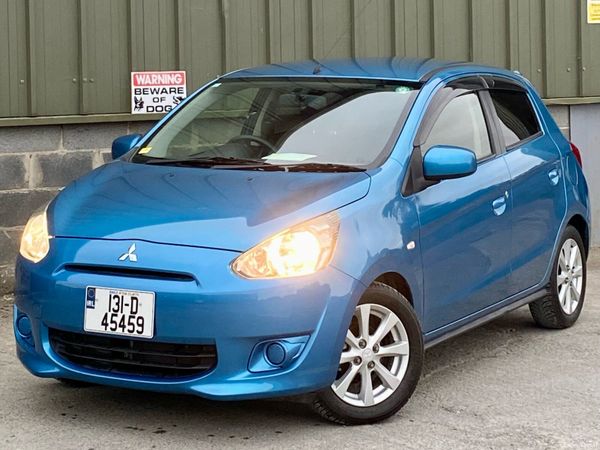 Mitsubishi Mirage Hatchback, Petrol, 2013, Blue