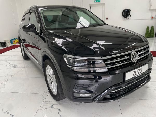 Volkswagen Tiguan Estate, Diesel, 2020, Black