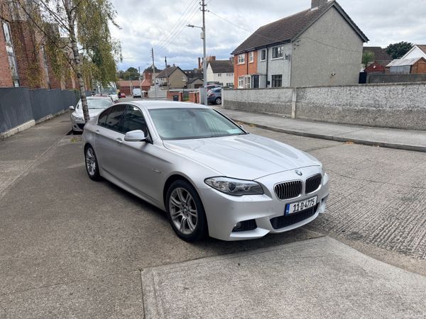 BMW 5-Series Saloon, Diesel, 2011, Silver