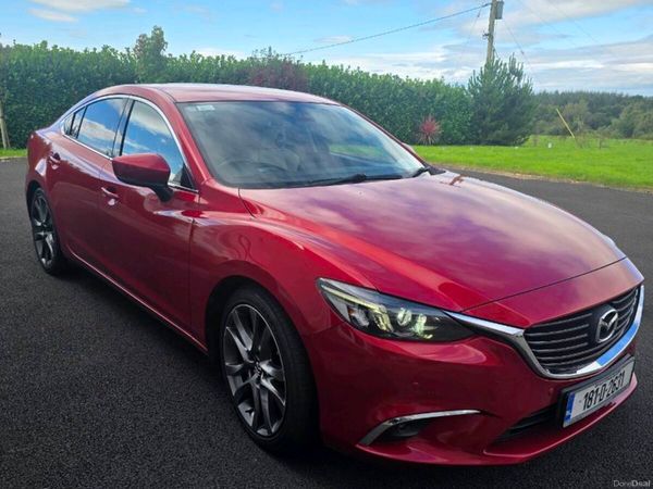 Mazda Mazda6 Saloon, Diesel, 2018, Red