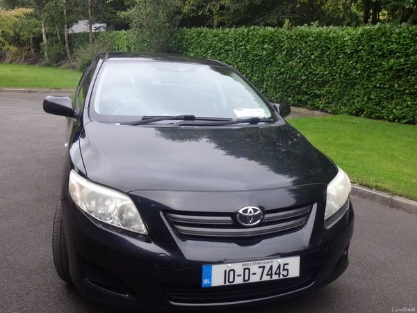 Toyota Corolla Saloon, Petrol, 2010, Black