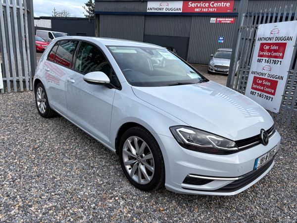 Volkswagen Golf Hatchback, Petrol, 2018, White