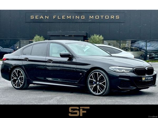 BMW 5-Series Saloon, Diesel, 2022, Black