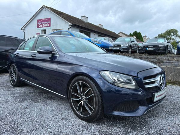 Mercedes-Benz C-Class Saloon, Diesel, 2016, Blue