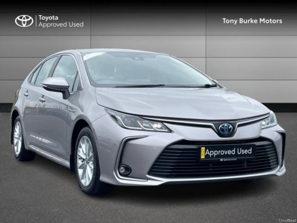 Toyota Corolla Saloon, Petrol Hybrid, 2021, Grey