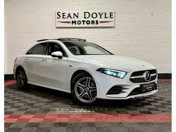 Mercedes-Benz A-Class Saloon, Petrol Plug-in Hybrid, 2021, White