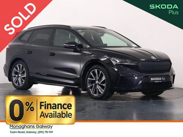 Skoda Enyaq SUV, Electric, 2023, Black