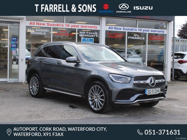 Mercedes-Benz GLC Estate, Diesel Plug-in Hybrid, 2020, Grey
