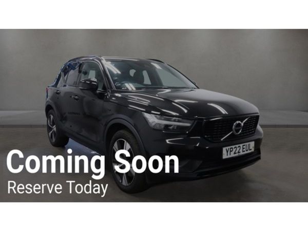 Volvo XC40 SUV, Petrol Plug-in Hybrid, 2022, Black