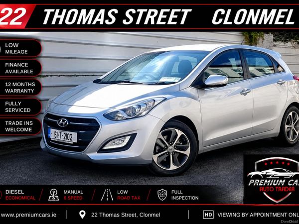 Hyundai i30 Hatchback, Diesel, 2016, Silver