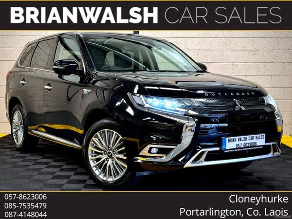 Mitsubishi Outlander SUV, Petrol Plug-in Hybrid, 2018, Black