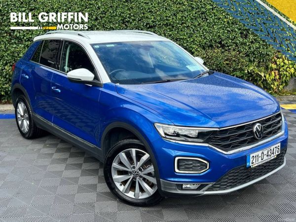 Volkswagen T-Roc SUV, Diesel, 2021, Blue