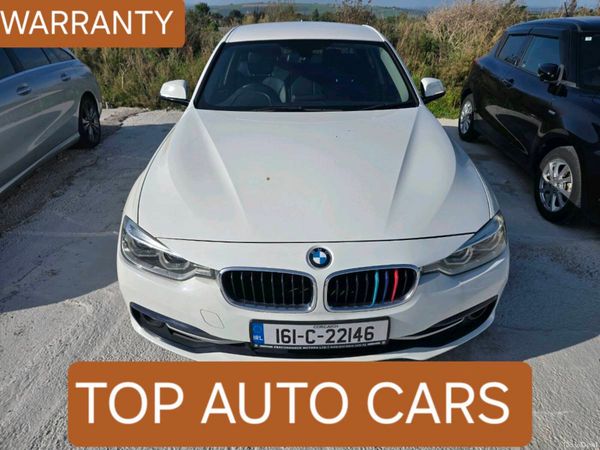 BMW 3-Series Saloon, Petrol, 2016, White