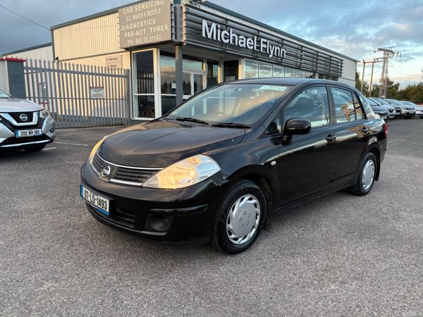 Nissan Tiida Saloon, Petrol, 2007, Black