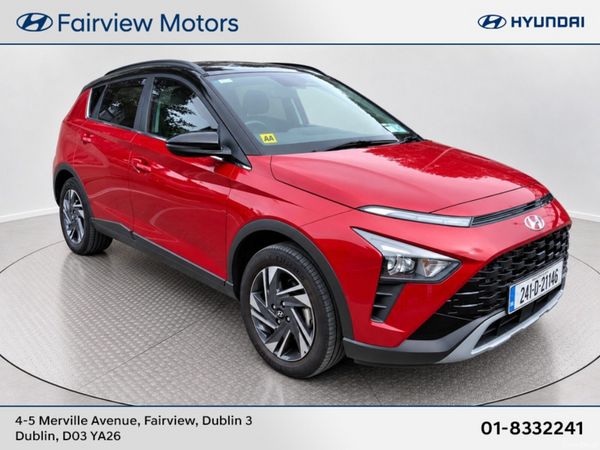 Hyundai Bayon SUV, Petrol, 2024, Red