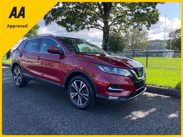 Nissan Qashqai SUV, Diesel, 2018, Red