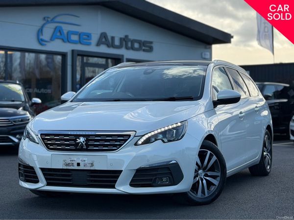 Peugeot 308 Estate, Diesel, 2019, White