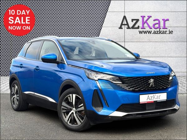 Peugeot 3008 MPV, Petrol Plug-in Hybrid, 2021, Blue