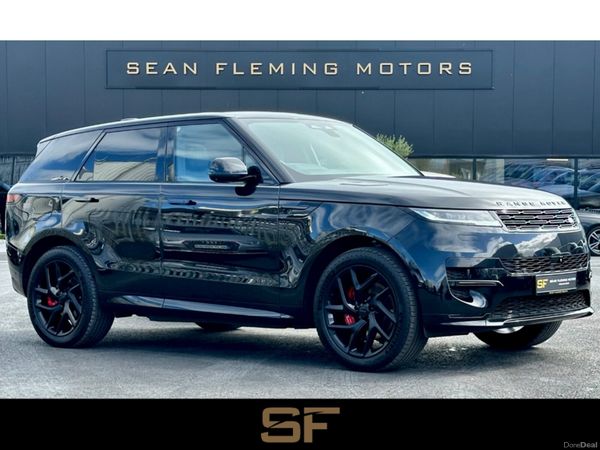 Land Rover Range Rover Sport Estate, Petrol Hybrid, 2026, Black