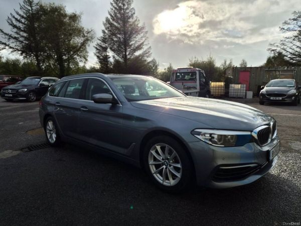 BMW 5-Series Estate, Diesel, 2018, Grey