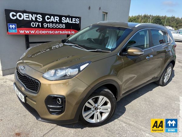 Kia Sportage MPV, Diesel, 2016, Green
