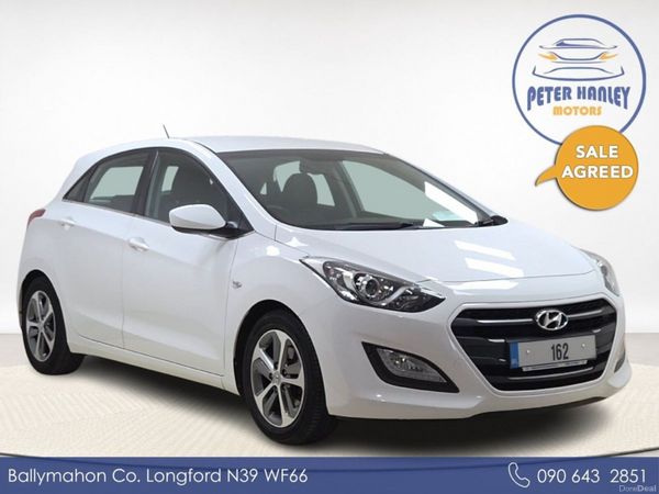 Hyundai i30 Hatchback, Petrol, 2016, White